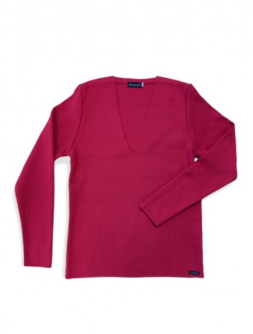 V MARIE-GALANTE collar sweater - 50% cotton comfort fit