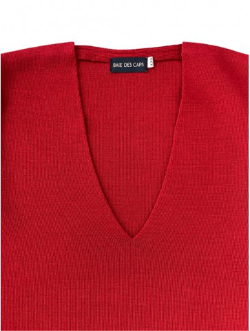 Red Galante Vie Galante Color Pull - 50% Wool comfort fit