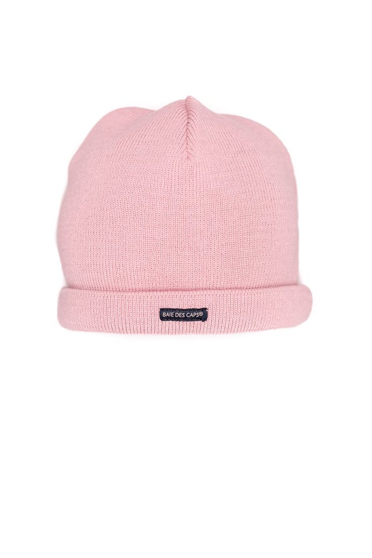 Pink children's sailor hat - 50% wool