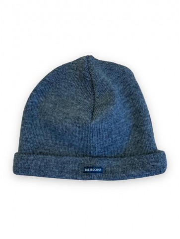 Adult blue denim sailor hat - 100% wool