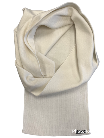 Coton scarf - encru 180 x 23