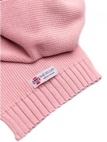 Pearl rib scarf - pink