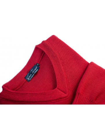 Red V Column - 100% Wool Comfort Cup