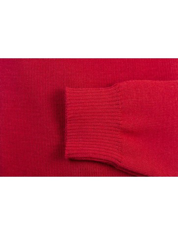 Red Round Column - 100% Wool Comfort Cup