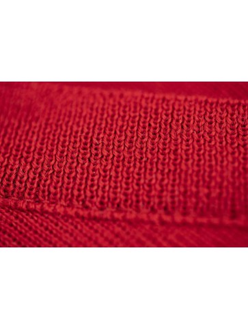 Red V ALIZEE neck sweater - 50% wool slim fite