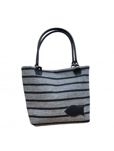 Handbag with grey /...