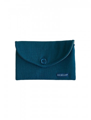 Green pouch closed