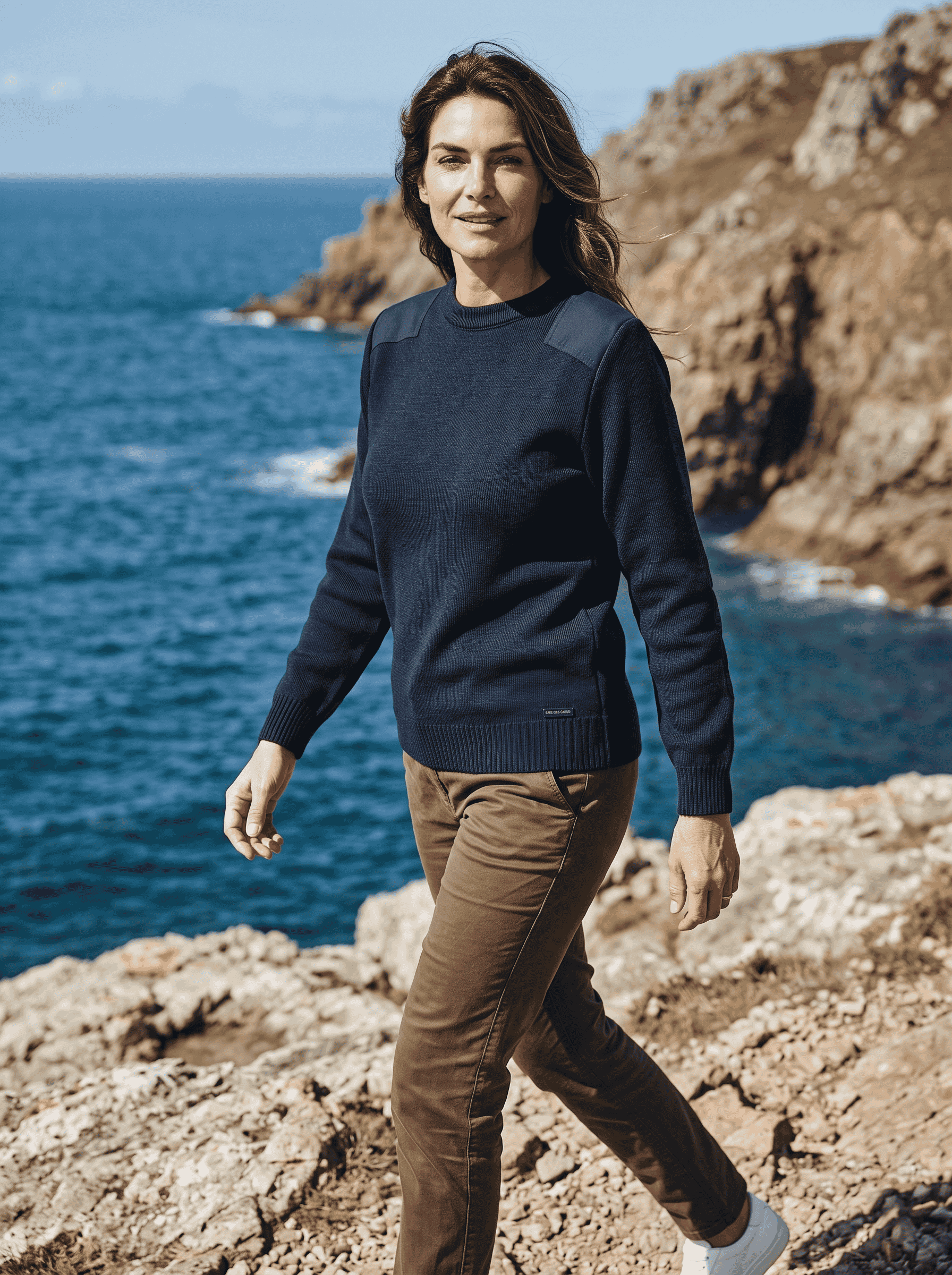 Pull femme brise-mer