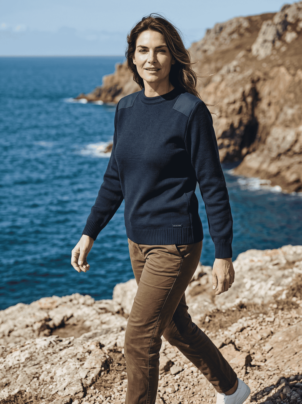 Pull femme brise-mer