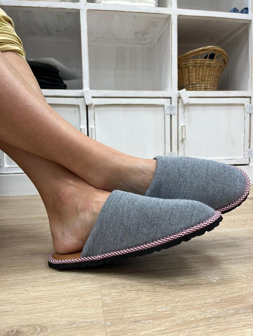 Mule upcyclee unisexe marine