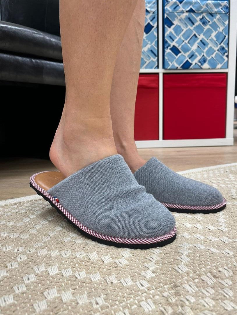 Mule upcyclee unisexe marine