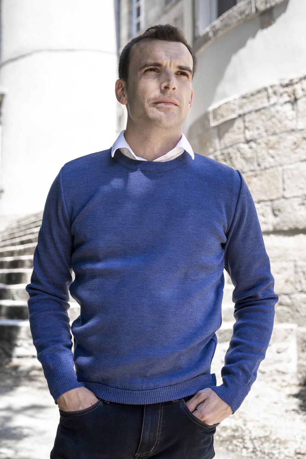 Pull col Rond "Petit Helice" laine