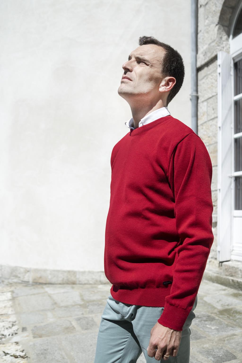Pull col Rond "Petit Helice" laine