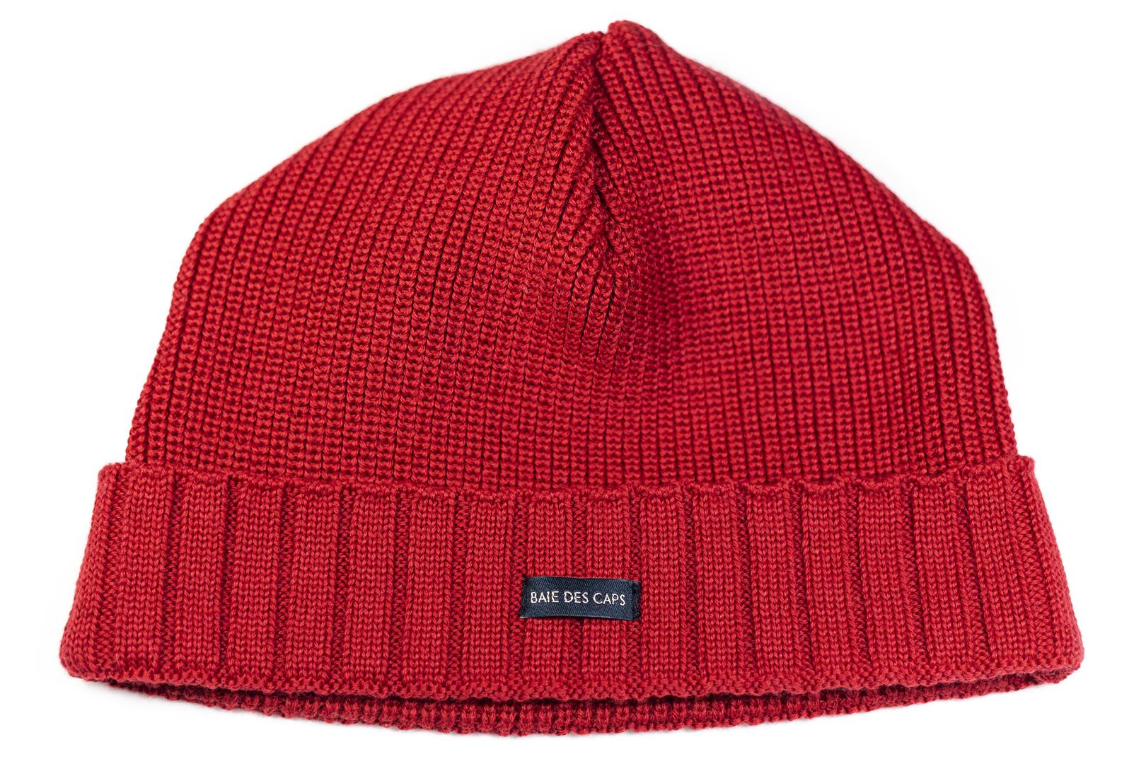 Bonnet MALO adulte uni, tricot côte perlée, maille épaisse et chaude