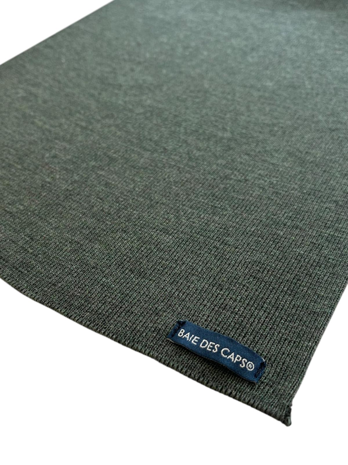 Écharpe unie 100% mérinos Ebihens, tricot fin, taille adulte, toucher doux