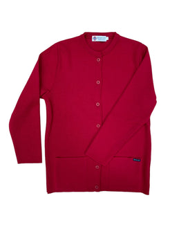 Gilet col rond "Bernic" 50% laine - Baie des Caps