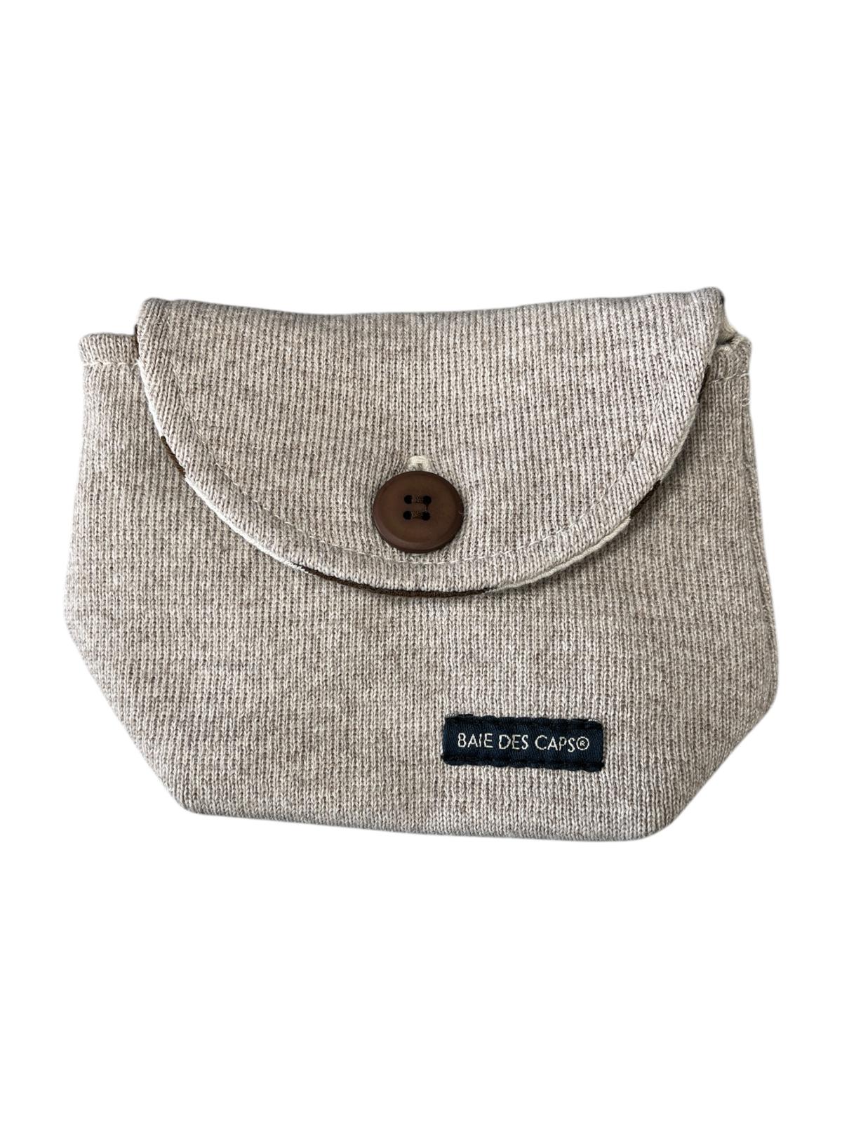 Porte - monnaie upcyclé - Baie des Caps