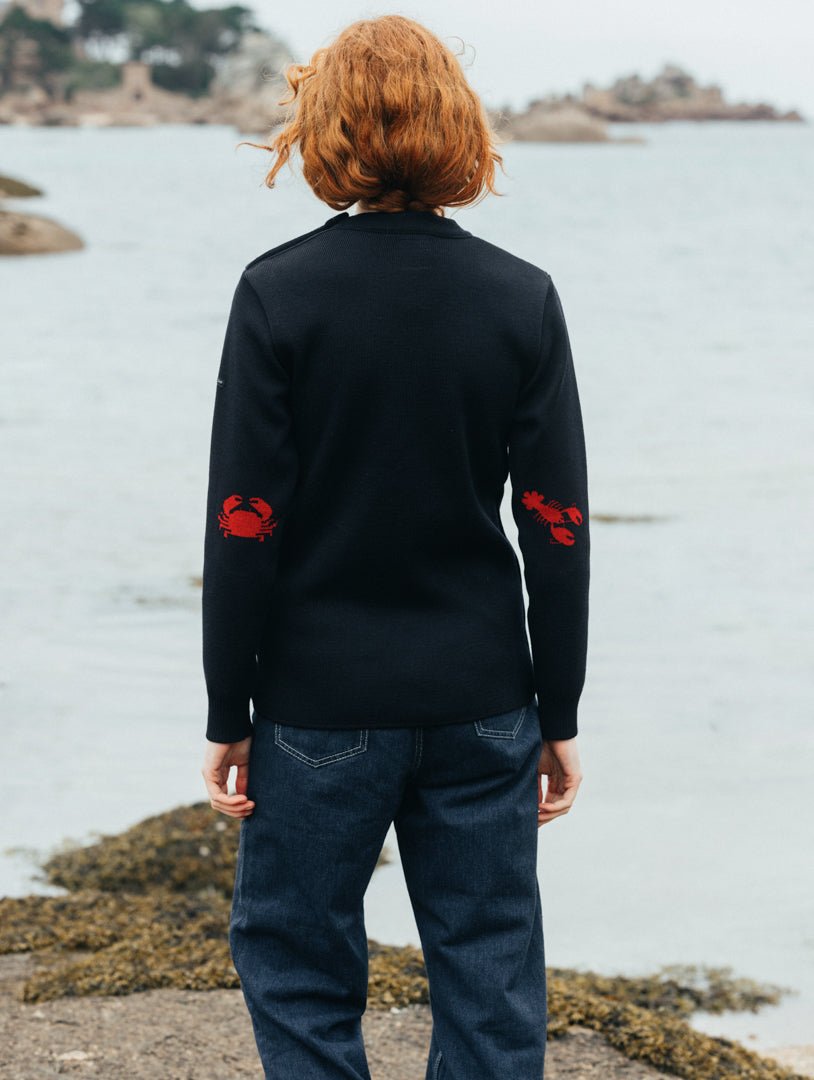 Pull à coudières "Homard & Crabe" - Baie des Caps