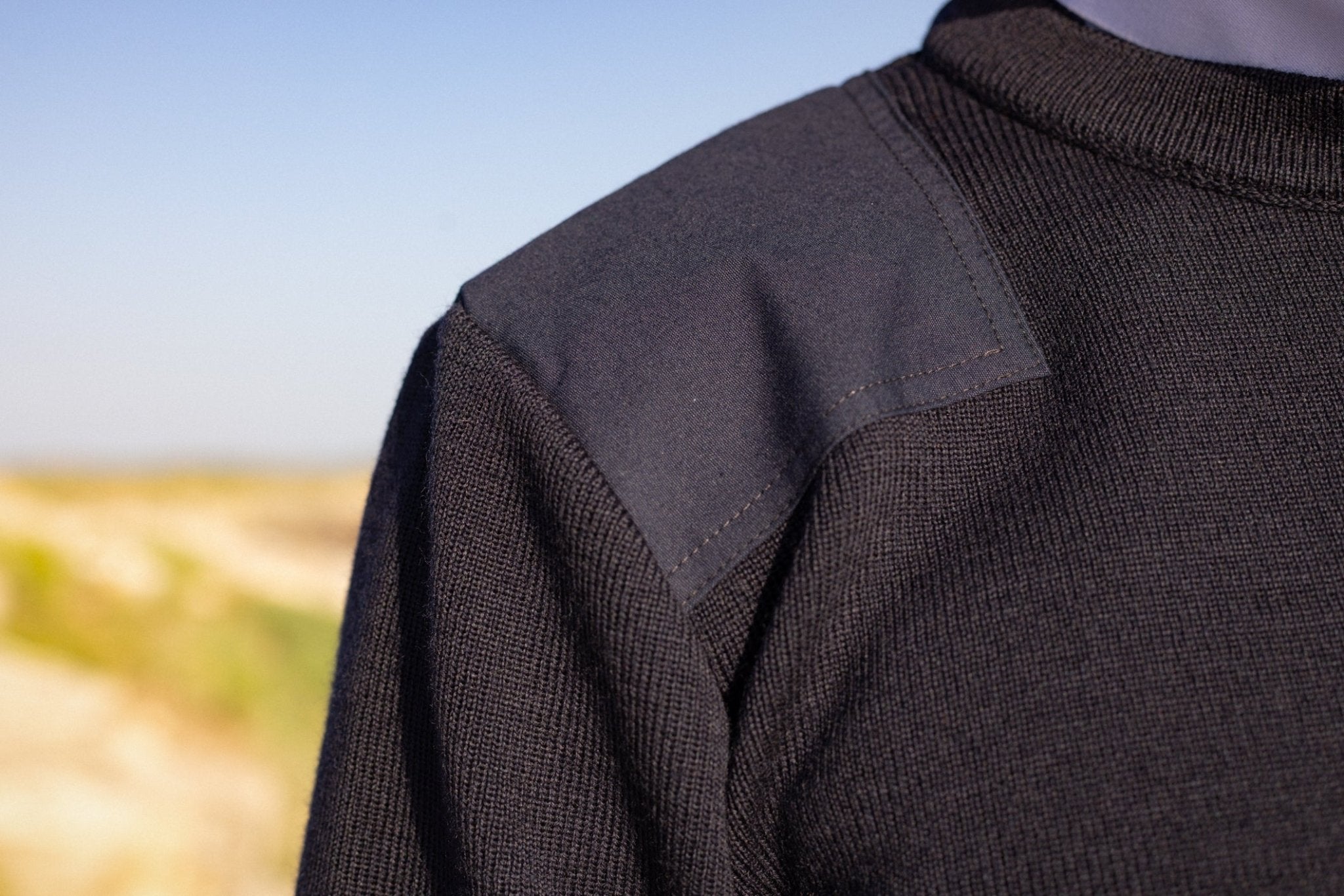 Pull "Brise Mer" col rond - inspiré Marine Nationale 100% laine - Baie des Caps