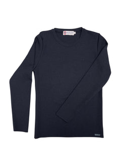 Pull col rond "Alizée" 100% laine mérinos - Baie des Caps