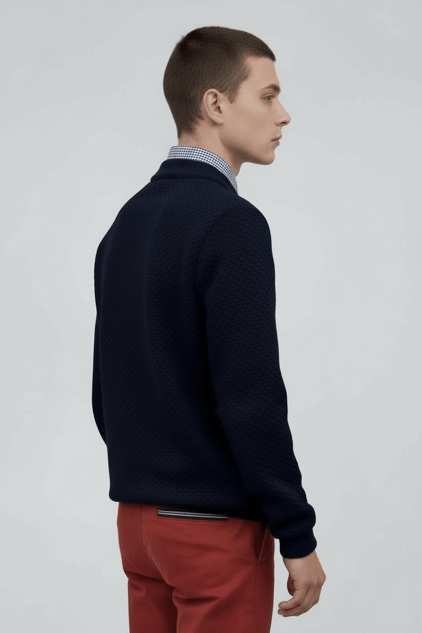 Pull col rond "Fanch" 12 - 16 ans - Baie des Caps