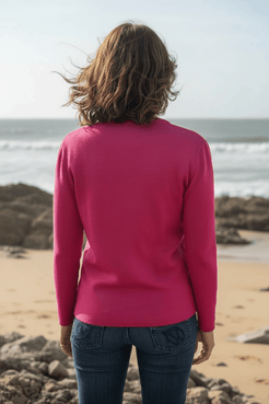 Pull col V "Caraibe" - Baie des Caps