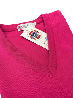 Pull col V "Caraibe" - Baie des Caps