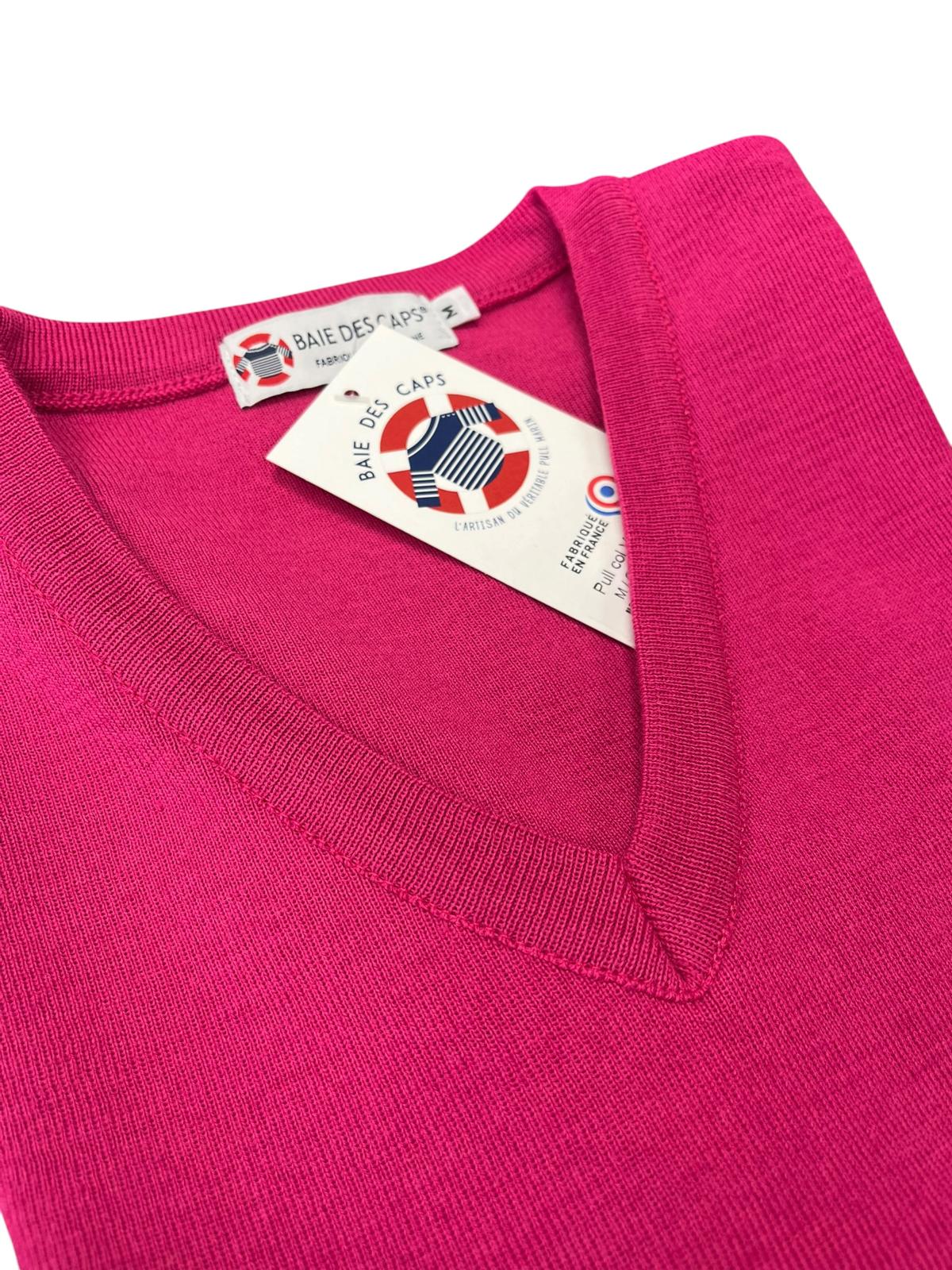Pull col V "Caraibe" - Baie des Caps