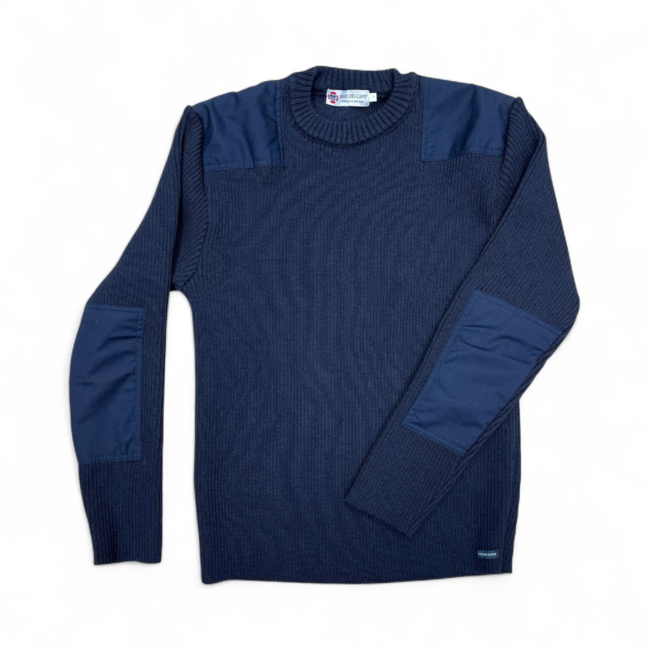 Pull Commando homme laine vierge — tricot marin breton EPV - Baie des Caps