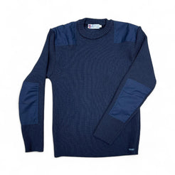 Pull Commando homme laine vierge — tricot marin breton EPV - Baie des Caps