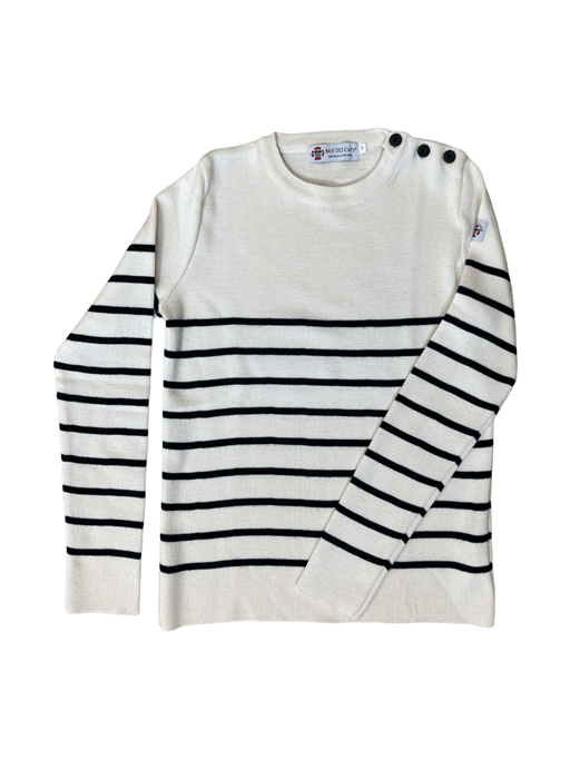 Pull marin "Aveyron" 50% Laine - Baie des Caps