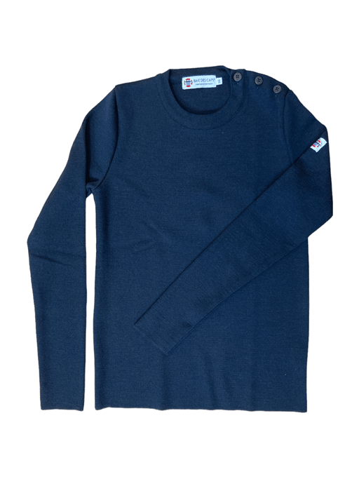 Pull marin "Aveyron" 50% Laine - Baie des Caps