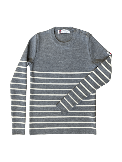 Pull marin "Aveyron" 50% Laine - Baie des Caps