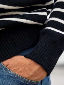 Pull marin "Erquy" 50% laine - Baie des Caps
