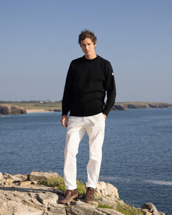 Pull marin "Erquy" 50% laine - Baie des Caps