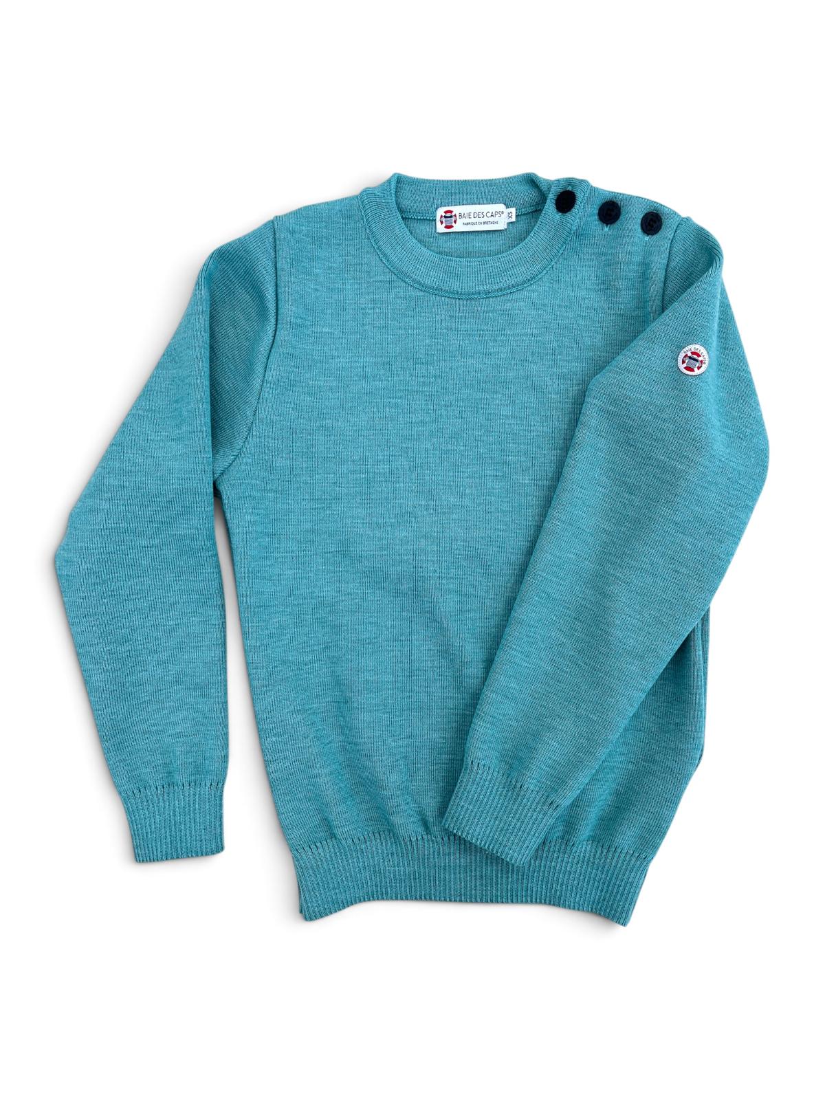 Pull marin Erquy laine vierge — Coupe ample homme - Baie des Caps