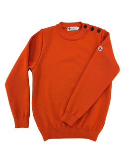 Pull marin Erquy laine vierge — Coupe ample homme - Baie des Caps