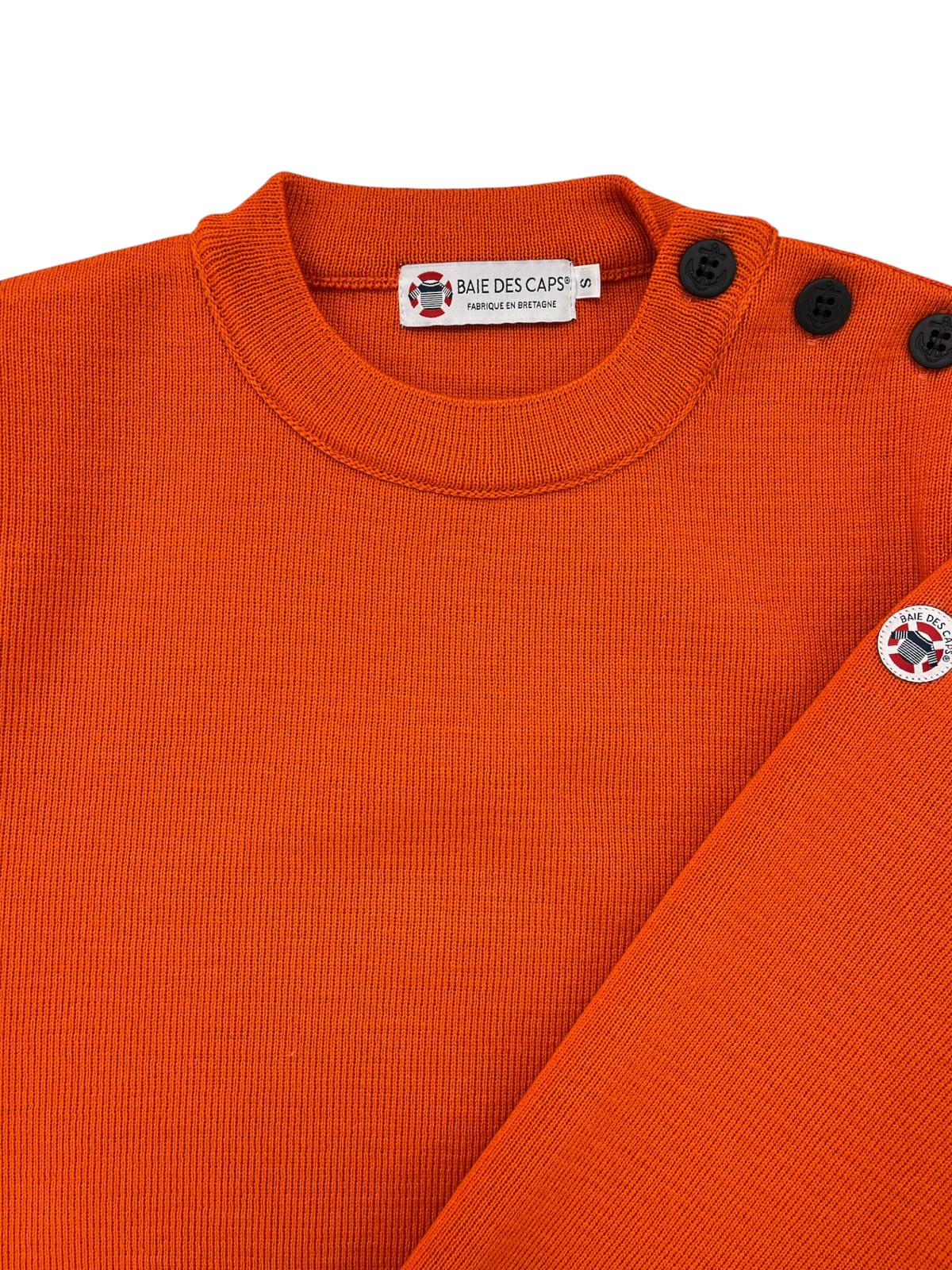 Pull marin Erquy laine vierge — Coupe ample homme - Baie des Caps