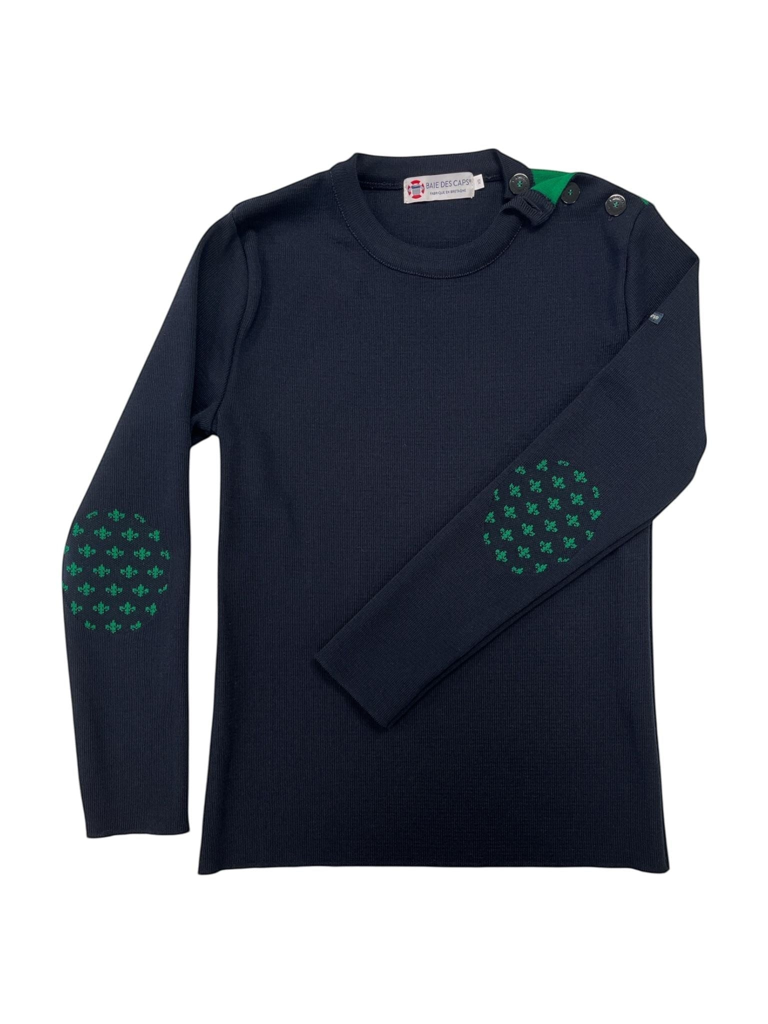 Pull marin "Pen Lan" Lys - 50% laine - Baie des Caps
