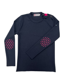 Pull marin "Pen Lan" Lys - 50% laine - Baie des Caps