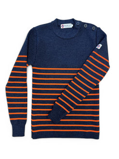 Pull marin "Petit Erquy" 100% Laine - Baie des Caps
