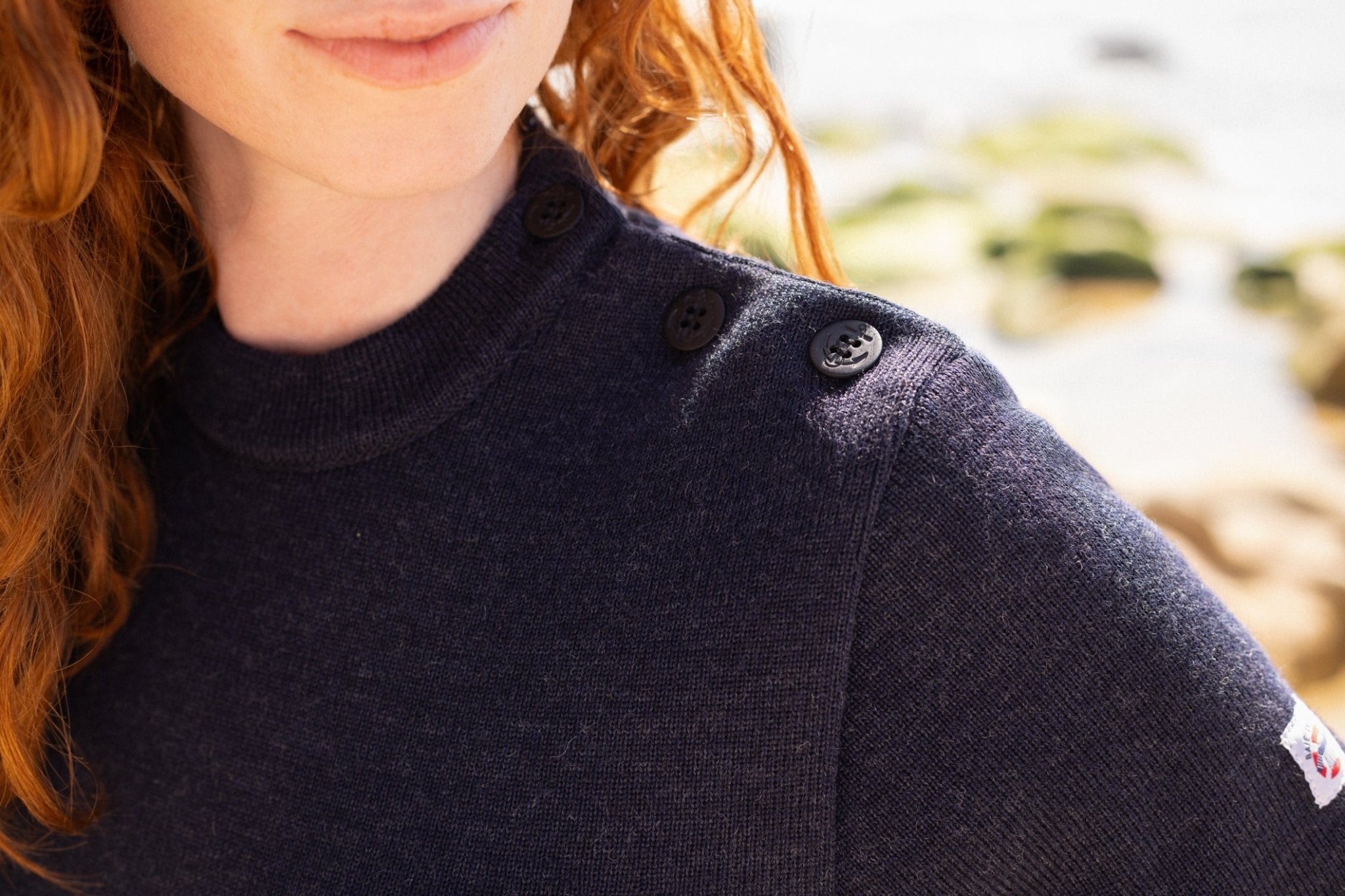 Pull marin "Petit Erquy" 100% Laine - Baie des Caps