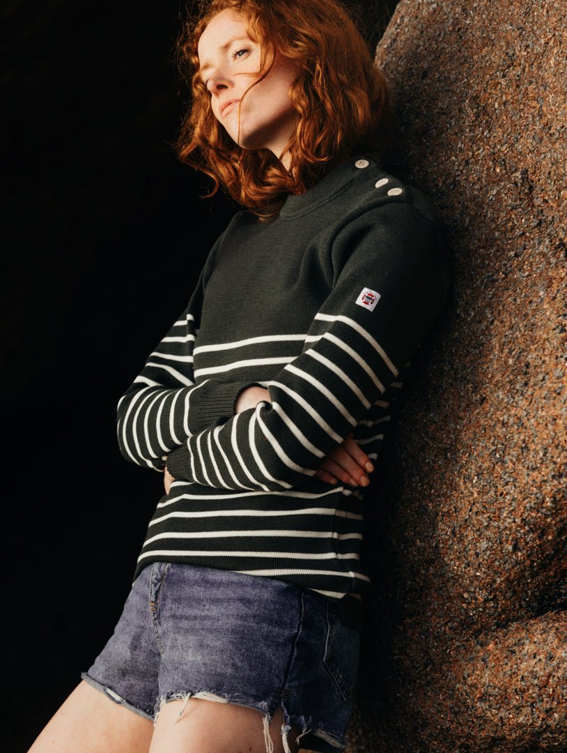 Pull marin "Petit Erquy" 100% Laine - Baie des Caps