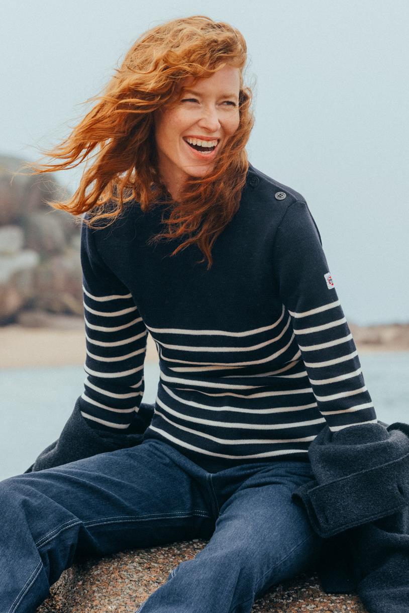 Pull marin "Petit Erquy" 100% Laine - Baie des Caps