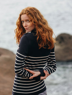 Pull marin "Petit Erquy" 50% Laine - Baie des Caps
