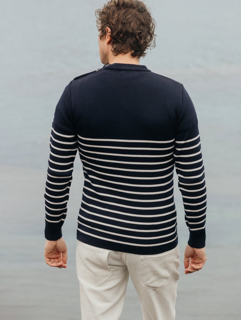 Pull marin "Petit Erquy" 50% Laine - Baie des Caps