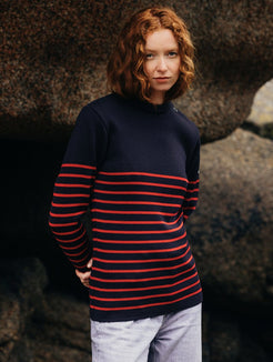 Pull marin "Petit Erquy" 50% Laine - Baie des Caps