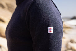 Pull marin "Petit Erquy" uni 100% Laine - Baie des Caps