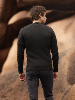 Pull marin "Petit Erquy" uni 100% Laine - Baie des Caps