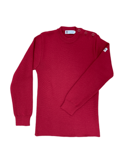 Pull marin "Petit Erquy" uni 100% Laine - Baie des Caps